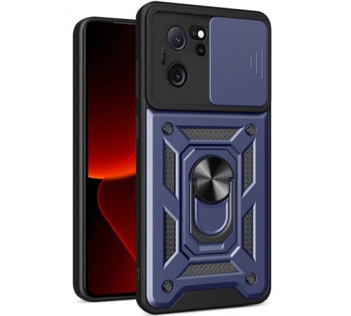 Чохол Ummi Camshield Serge Ring для Xiaomi 13T / 13T Pro Синій Чохол Ummi Camshield Serge Ring для Xiaomi 13T / 13T Pro Синій