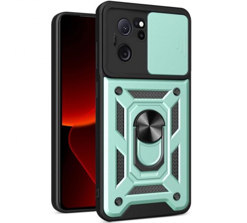Чохол Ummi Camshield Serge Ring для Xiaomi 13T / 13T Pro Зелений Чохол Ummi Camshield Serge Ring для Xiaomi 13T / 13T Pro Зелений