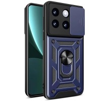 Чохол Ummi Camshield Serge Ring для Xiaomi 14 Синій