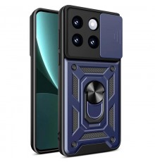 Чохол Ummi Camshield Serge Ring для Xiaomi 14 Синій