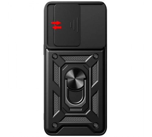 Чохол Ummi Camshield Serge Ring для Xiaomi 14 Pro Чорний Чохол Ummi Camshield Serge Ring для Xiaomi 14 Pro Чорний