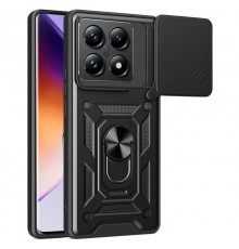 Чохол Ummi Camshield Serge Ring для Xiaomi 14T Чорний