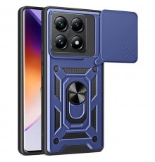 Чохол Ummi Camshield Serge Ring для Xiaomi 14T Pro Синій