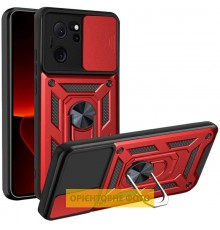 Чохол Ummi Camshield Serge Ring для Xiaomi Poco F4 Червоний