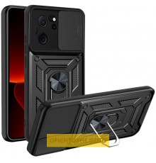 Чохол Ummi Camshield Serge Ring для Xiaomi Poco F6 Pro Чорний