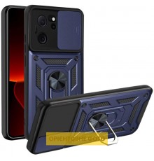 Чохол Ummi Camshield Serge Ring для Xiaomi Poco F6 Pro Синій