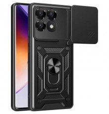 Чохол Ummi Camshield Serge Ring для Xiaomi Poco X6 Pro Чорний
