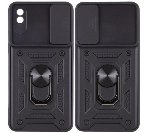Чохол Ummi Camshield Serge Ring для Xiaomi Redmi 9A Чорний Чохол Ummi Camshield Serge Ring для Xiaomi Redmi 9A Чорний