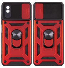 Чохол Ummi Camshield Serge Ring для Xiaomi Redmi 9A Червоний