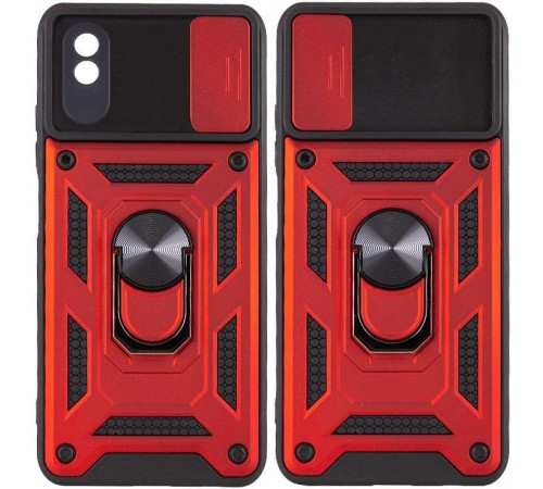 Чохол Ummi Camshield Serge Ring для Xiaomi Redmi 9A Червоний Чохол Ummi Camshield Serge Ring для Xiaomi Redmi 9A Червоний