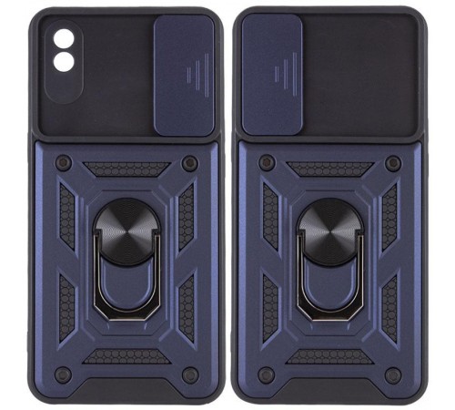 Чохол Ummi Camshield Serge Ring для Xiaomi Redmi 9A Синій Чохол Ummi Camshield Serge Ring для Xiaomi Redmi 9A Синій