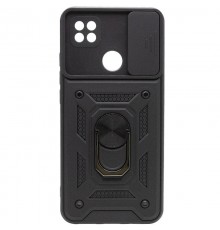 Чохол Ummi Camshield Serge Ring для Xiaomi Redmi 9C / Redmi 10A Чорний