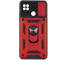 Чохол Ummi Camshield Serge Ring для Xiaomi Redmi 9C / Redmi 10A Червоний