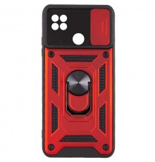 Чохол Ummi Camshield Serge Ring для Xiaomi Redmi 9C / Redmi 10A Червоний