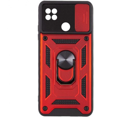 Чохол Ummi Camshield Serge Ring для Xiaomi Redmi 9C / Redmi 10A Червоний Чохол Ummi Camshield Serge Ring для Xiaomi Redmi 9C / Redmi 10A Червоний
