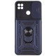 Чохол Ummi Camshield Serge Ring для Xiaomi Redmi 9C / Redmi 10A Синій