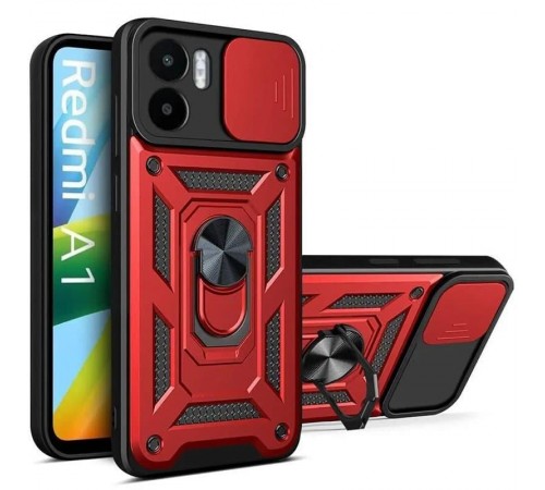 Чохол Ummi Camshield Serge Ring для Xiaomi Redmi A1 / A2 Червоний Чохол Ummi Camshield Serge Ring для Xiaomi Redmi A1 / A2 Червоний
