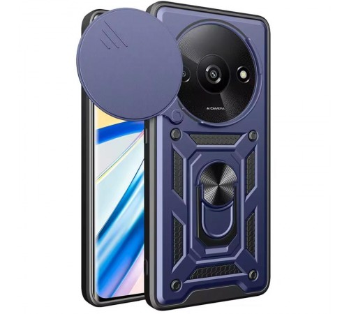 Чохол Ummi Camshield Serge Ring для Xiaomi Redmi A3 / A3x Чорний Чохол Ummi Camshield Serge Ring для Xiaomi Redmi A3 / A3x Чорний