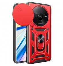Чохол Ummi Camshield Serge Ring для Xiaomi Redmi A3 / A3x Червоний