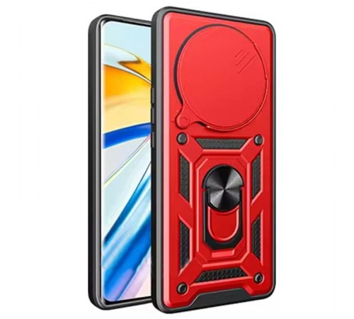 Чохол Ummi Camshield Serge Ring для Xiaomi Redmi A3 / A3x Червоний Чохол Ummi Camshield Serge Ring для Xiaomi Redmi A3 / A3x Червоний