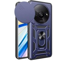Чохол Ummi Camshield Serge Ring для Xiaomi Redmi A3 / A3x Синій