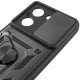 Чохол Ummi Camshield Serge Ring для Xiaomi Redmi A5 / Poco C71 Чорний