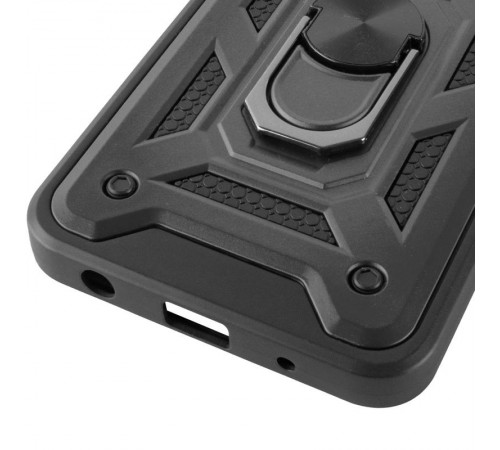 Чохол Ummi Camshield Serge Ring для Xiaomi Redmi A5 / Poco C71 Чорний Чохол Ummi Camshield Serge Ring для Xiaomi Redmi A5 / Poco C71 Чорний
