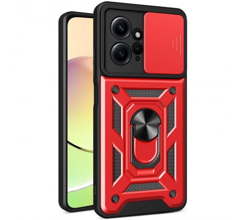 Чохол Ummi Camshield Serge Ring для Xiaomi Redmi Note 12 4G Червоний Чохол Ummi Camshield Serge Ring для Xiaomi Redmi Note 12 4G Червоний
