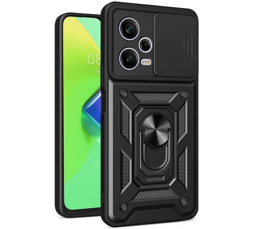 Чохол Ummi Camshield Serge Ring для Xiaomi Redmi Note 12 Pro+ 5G Чорний Чохол Ummi Camshield Serge Ring для Xiaomi Redmi Note 12 Pro+ 5G Чорний