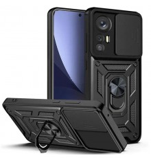 Чохол Ummi Camshield Serge Ring для Xiaomi Redmi Note 12S Чорний