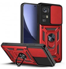 Чохол Ummi Camshield Serge Ring для Xiaomi Redmi Note 12S Червоний