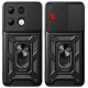 Чохол Ummi Camshield Serge Ring для Xiaomi Redmi Note 13 Pro 4G / 14s / Poco M6 Pro 4G Чорний