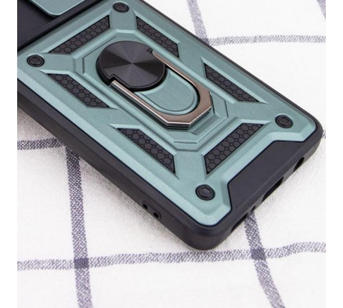 Чохол Ummi Camshield Serge Ring для Xiaomi Redmi Note 13 Pro 4G / 14s / Poco M6 Pro 4G Зелений Чохол Ummi Camshield Serge Ring для Xiaomi Redmi Note 13 Pro 4G / 14s / Poco M6 Pro 4G Зелений