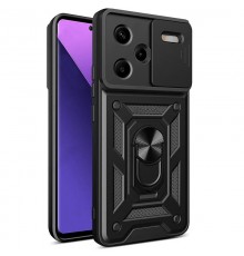 Чохол Ummi Camshield Serge Ring для Xiaomi Redmi Note 13 Pro+ Чорний
