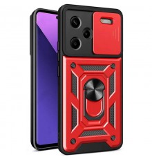 Чохол Ummi Camshield Serge Ring для Xiaomi Redmi Note 13 Pro+ Червоний