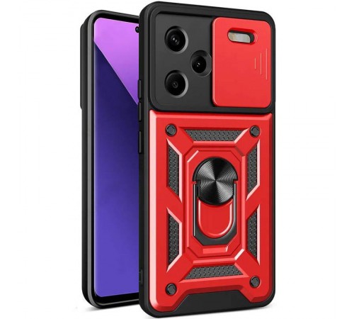 Чохол Ummi Camshield Serge Ring для Xiaomi Redmi Note 13 Pro+ Червоний Чохол Ummi Camshield Serge Ring для Xiaomi Redmi Note 13 Pro+ Червоний