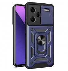 Чохол Ummi Camshield Serge Ring для Xiaomi Redmi Note 13 Pro+ Синій