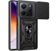 Чохол Ummi Camshield Serge Ring для Xiaomi Redmi Note 14 4G (Int. version) Чорний