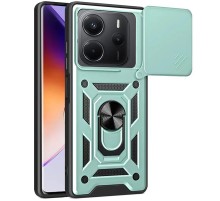 Чохол Ummi Camshield Serge Ring для Xiaomi Redmi Note 14 4G (Int. version) Зелений
