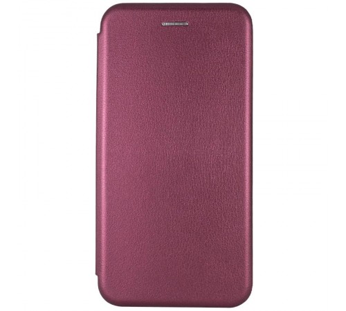 Шкіряний чохол-книжка Classy для Samsung Galaxy A17 4G/5G Бордовий