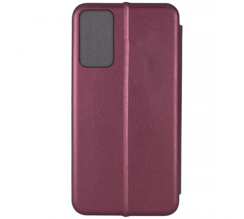 Шкіряний чохол-книжка Classy для Samsung Galaxy A17 4G/5G Бордовий