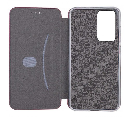 Шкіряний чохол-книжка Classy для Samsung Galaxy A17 4G/5G Бордовий