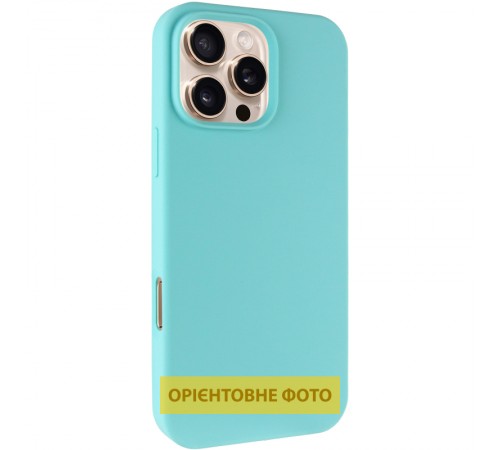 Чохол Silk Full Protective (AA) NO LOGO для Apple iPhone 17 (6.3") Бірюзовий / Marine Green