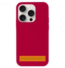 Чохол Silk Full Protective (AA) NO LOGO для Apple iPhone 17 (6.3") Червоний / Rose Red