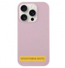Чохол Silicone Case Full Protective (AA) NO LOGO для Apple iPhone 17 (6.3") Рожевий / Chalk Pink
