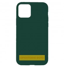 Чохол Silicone Case Full Protective (AA) NO LOGO для Apple iPhone 17 (6.3") Зелений / Forest green