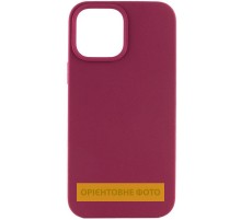 Чохол Silicone Case Full Protective (AA) NO LOGO для Apple iPhone 17 Pro Max (6.9") Бордовий / Maroon