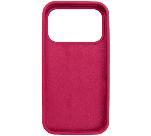 Чохол Silk Full Protective (AA) NO LOGO для Apple iPhone 17 Pro Max (6.9") Червоний / Rose Red