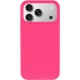 Чохол Silk Full Protective (AA) NO LOGO для Apple iPhone 17 Pro Max (6.9") Рожевий / Barbie pink
