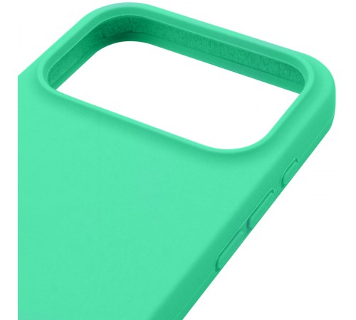 Чохол Silk Full Protective (AA) NO LOGO для Apple iPhone 17 Pro Max (6.9") Зелений / Spearmint